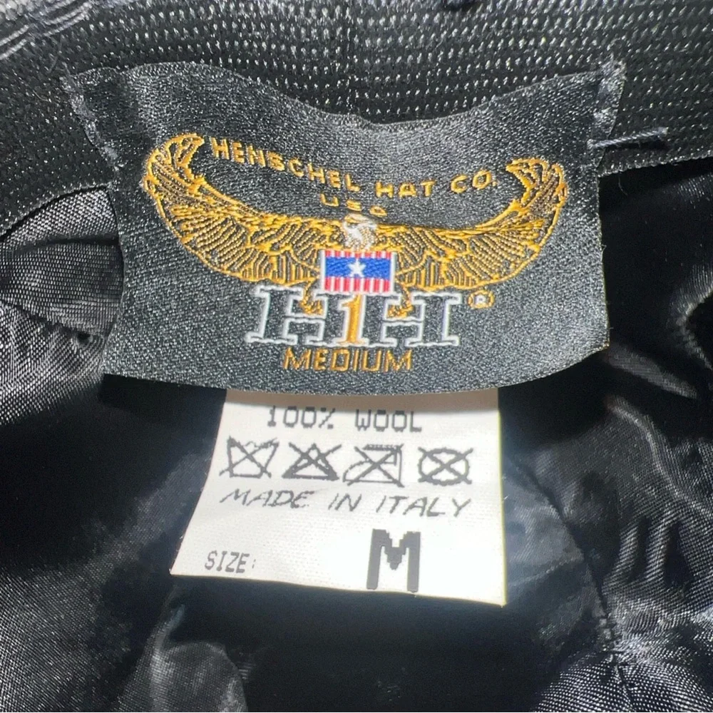 Henschel Hat Co. Plaid Patchwork Grey Golf Newsboy Cabbie Hat. Sz M 100% Wool